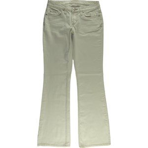 Squeeze Boot Cut Beige Jeans Juniors 1 2 Stretch Low Rise D003